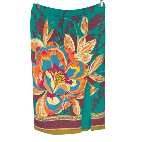 MAEVE by ANTHROPOLOGIE floral tapestry pencil skirt MEDIUM - Picture 3 of 7